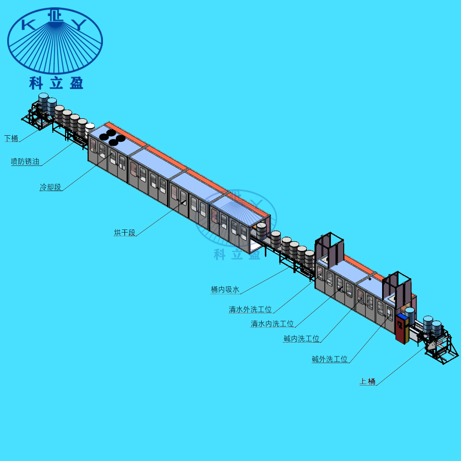 50-200L桶内外清洗设备