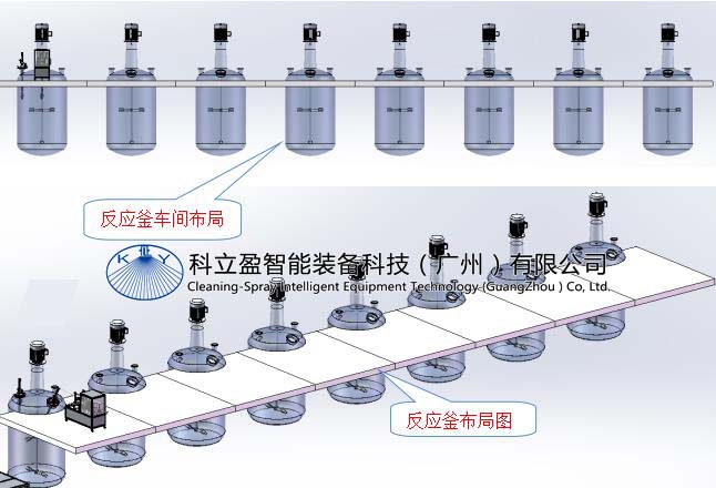 移动式反应釜清洗设备