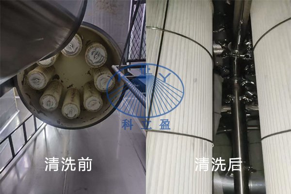 制粒机滤筒清洗系统