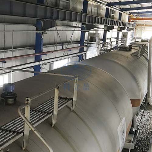 国家能源罐车清洗站引进铁路槽车自动清